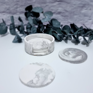 Ribbed Coaster Set
